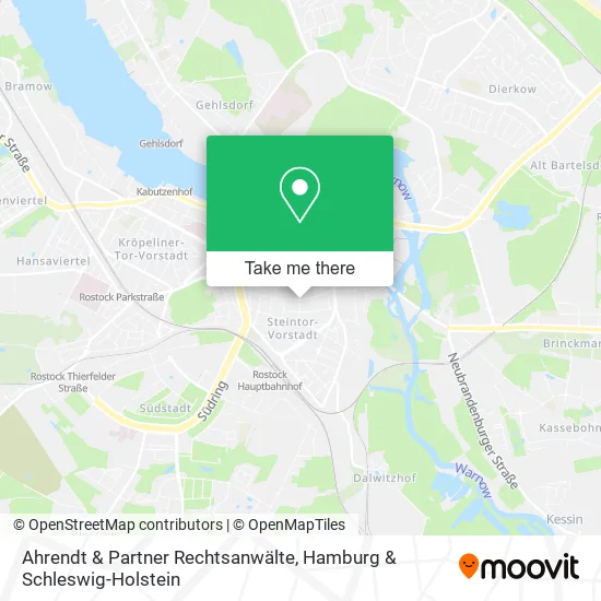 Карта Ahrendt & Partner Rechtsanwälte