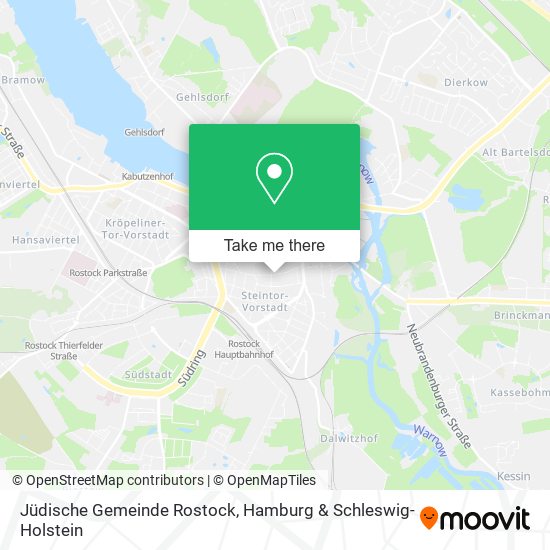 Jüdische Gemeinde Rostock map