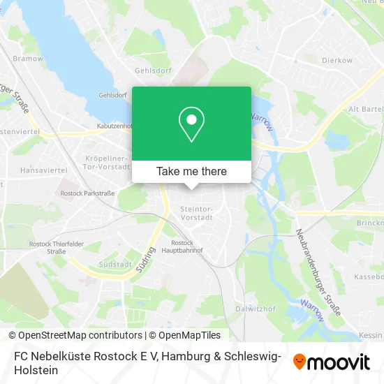 Карта FC Nebelküste Rostock E V