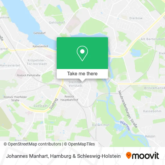 Карта Johannes Manhart