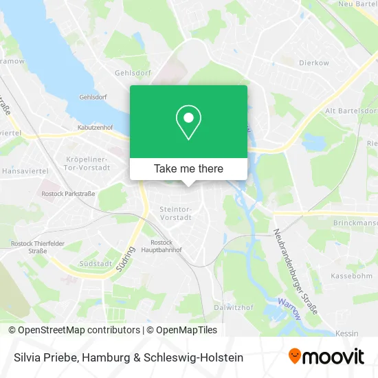 Silvia Priebe map