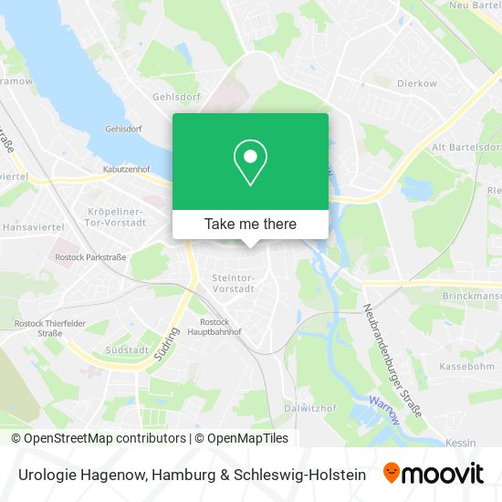 Urologie Hagenow map