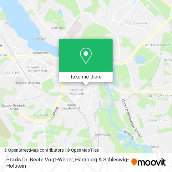 Praxis Dr. Beate Vogt-Weber map