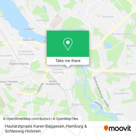 Hautarztpraxis Karen Baggesen map