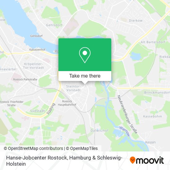 Hanse-Jobcenter Rostock map