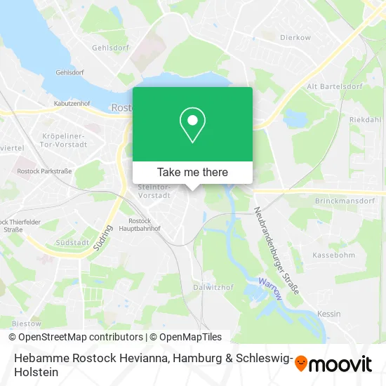Карта Hebamme Rostock Hevianna
