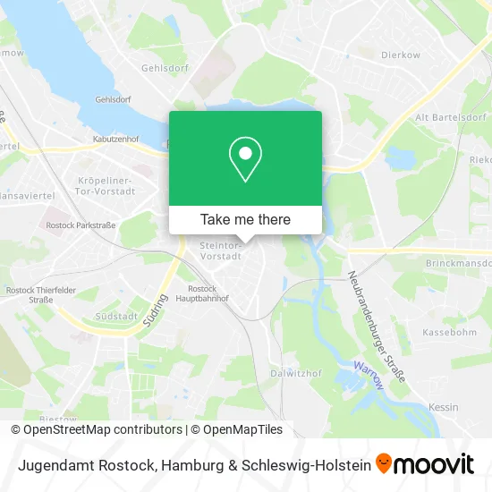 Карта Jugendamt Rostock