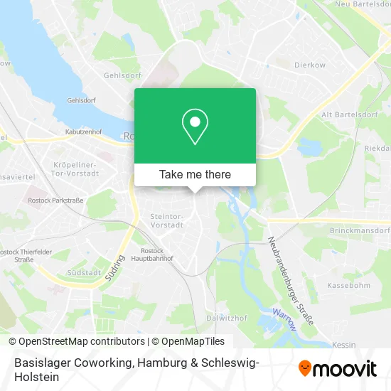 Карта Basislager Coworking