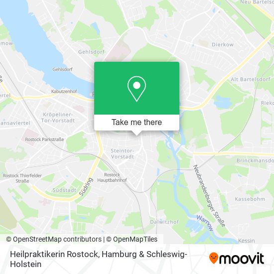 Heilpraktikerin Rostock map