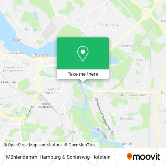 Карта Mühlendamm