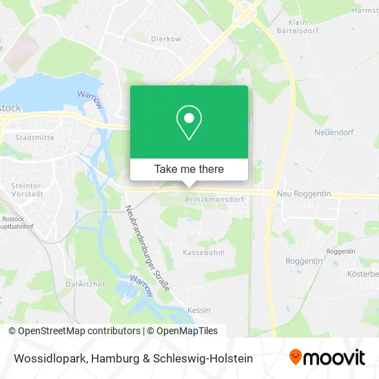 Карта Wossidlopark