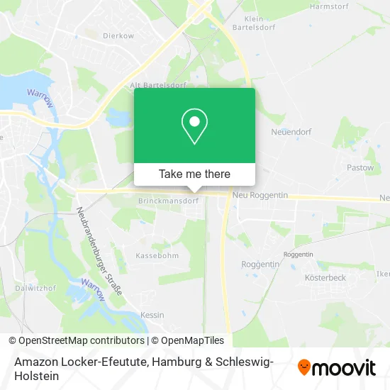 Карта Amazon Locker-Efeutute