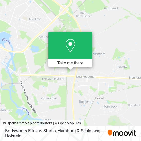 Карта Bodyworks Fitness Studio