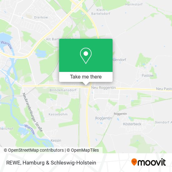 REWE map