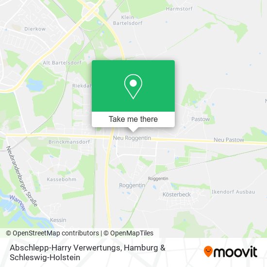 Abschlepp-Harry Verwertungs map