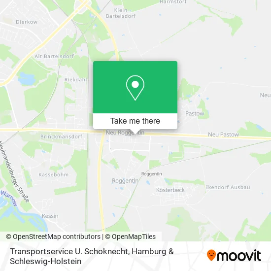 Карта Transportservice U. Schoknecht