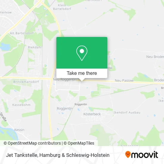 Карта Jet Tankstelle