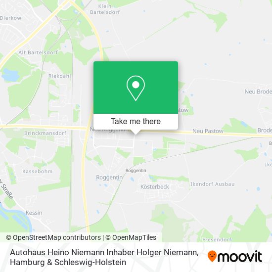 Autohaus Heino Niemann Inhaber Holger Niemann map