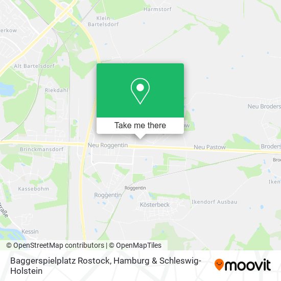 Baggerspielplatz Rostock map