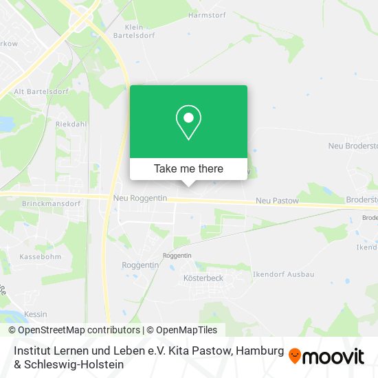 Institut Lernen und Leben e.V. Kita Pastow map