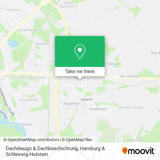 Карта Dachdesign & Dachbeschichtung