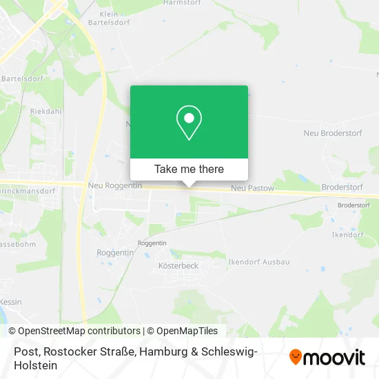 Карта Post, Rostocker Straße