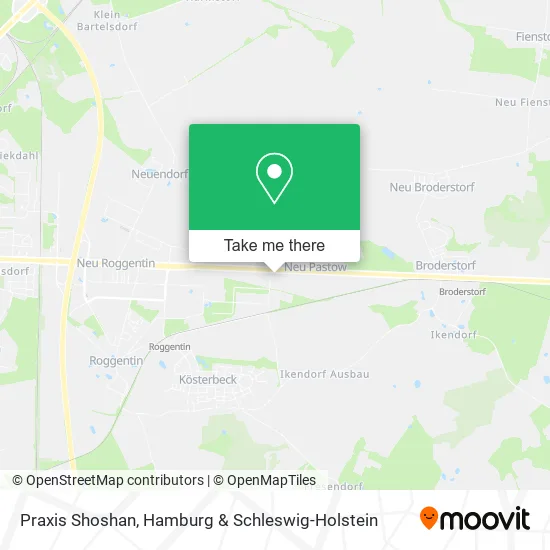 Карта Praxis Shoshan