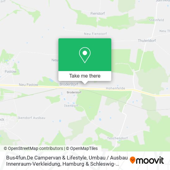 Bus4fun.De Campervan & Lifestyle, Umbau / Ausbau Innenraum-Verkleidung map