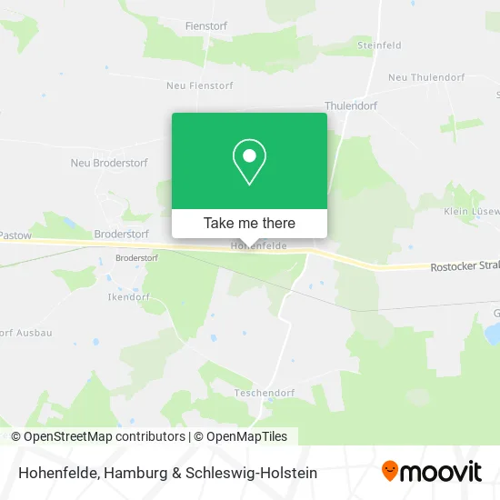 Карта Hohenfelde