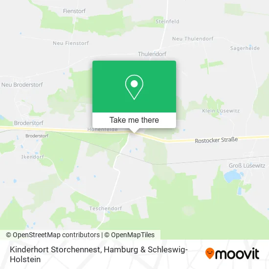 Карта Kinderhort Storchennest