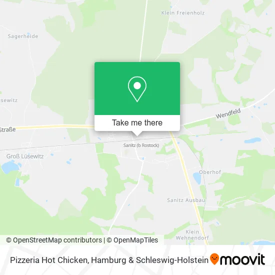 Карта Pizzeria Hot Chicken