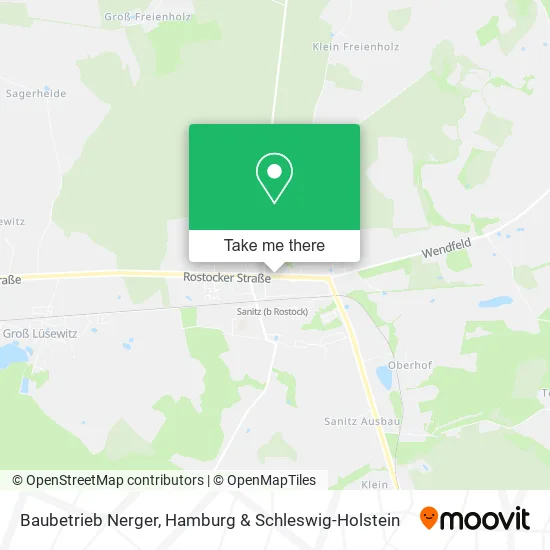 Карта Baubetrieb Nerger