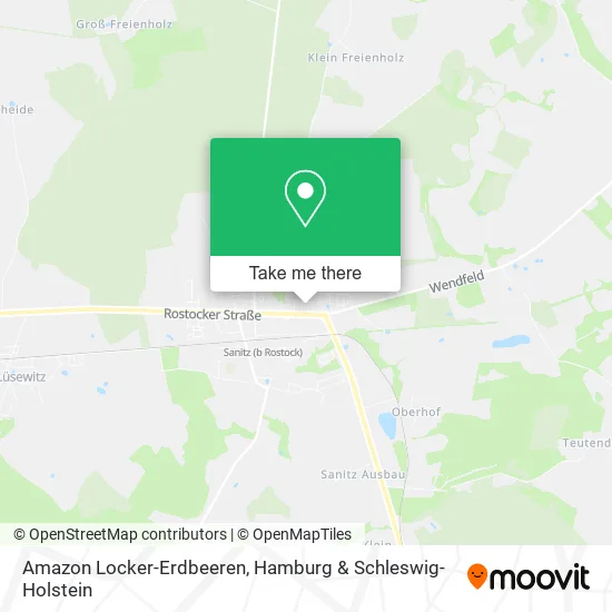 Карта Amazon Locker-Erdbeeren