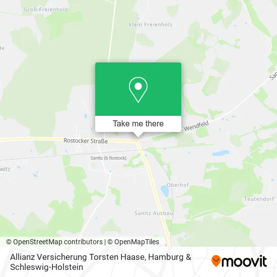 Карта Allianz Versicherung Torsten Haase