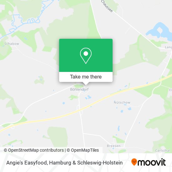 Angie's Easyfood map