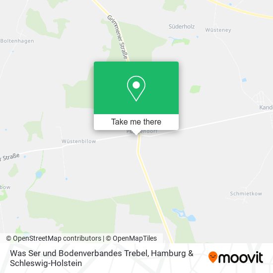 Was Ser und Bodenverbandes Trebel map