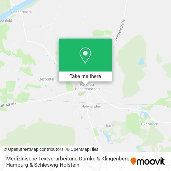 Карта Medizinische Textverarbeitung Dumke & Klingenberg