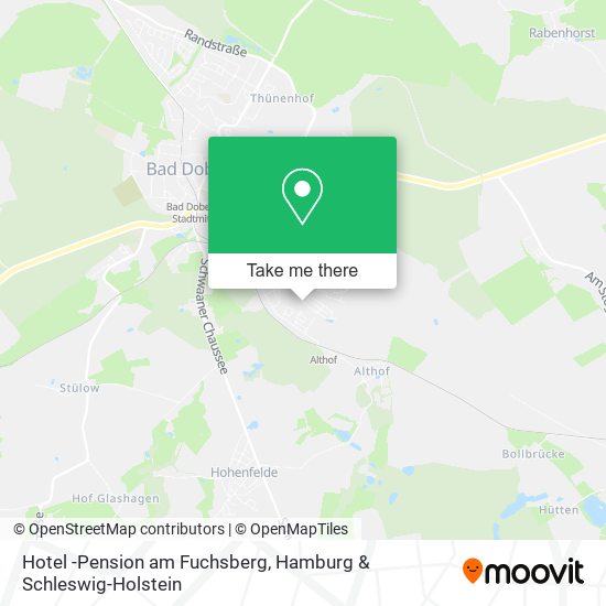 Hotel -Pension am Fuchsberg map