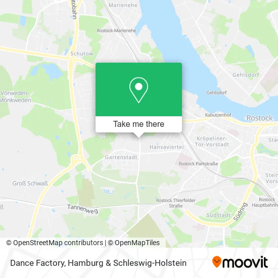 Карта Dance Factory