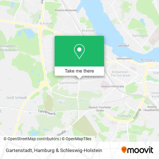 Карта Gartenstadt