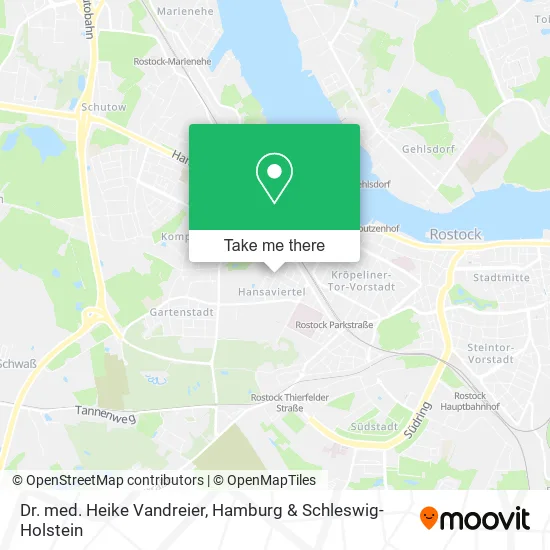 Карта Dr. med. Heike Vandreier