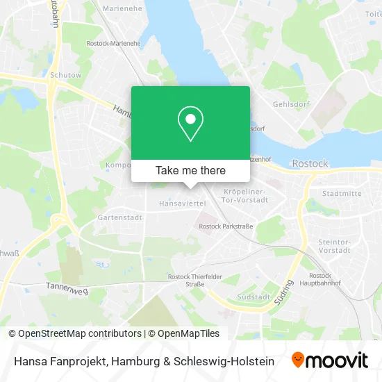 Карта Hansa Fanprojekt