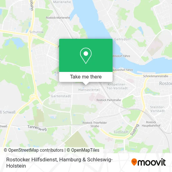 Rostocker Hilfsdienst map