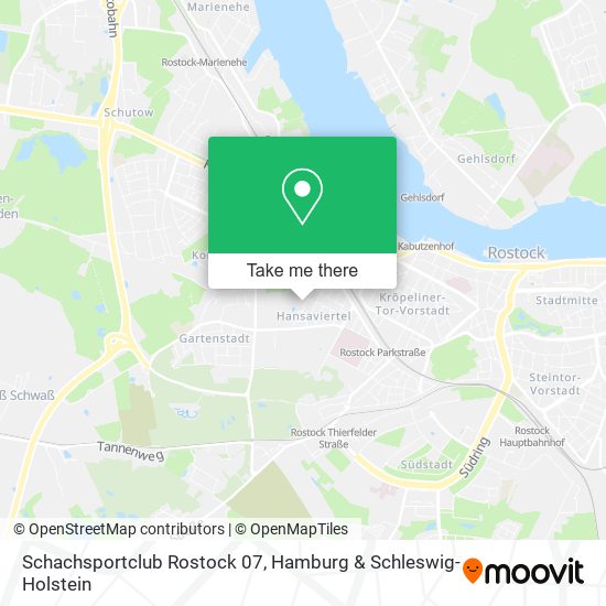 Schachsportclub Rostock 07 map