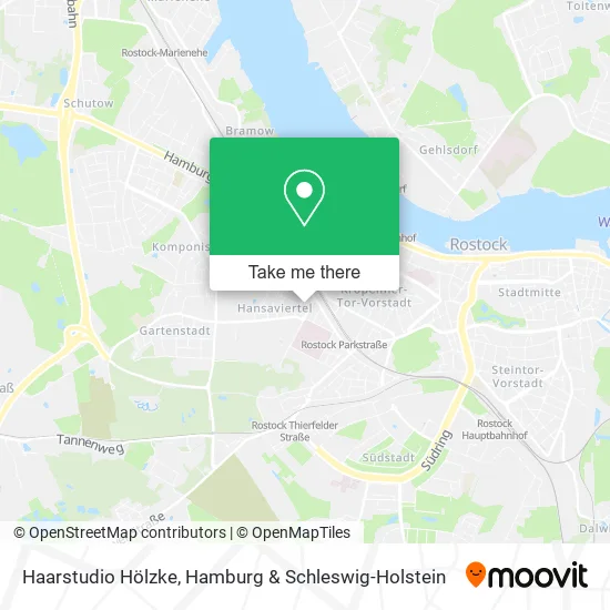 Карта Haarstudio Hölzke