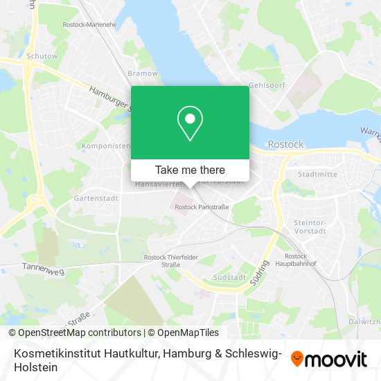 Kosmetikinstitut Hautkultur map