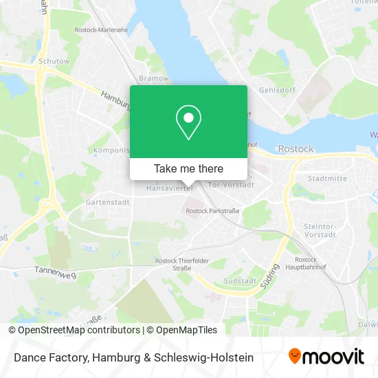 Карта Dance Factory