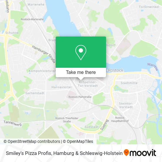 Карта Smiley's Pizza Profis