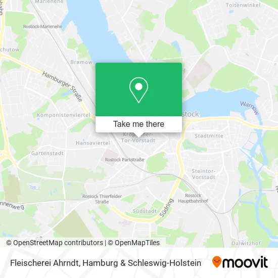 Карта Fleischerei Ahrndt