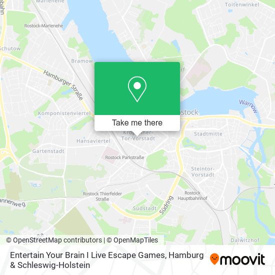 Entertain Your Brain I Live Escape Games map